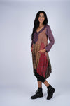 224617 Sacred Threads Bohemian V-Neck Rayon Dress