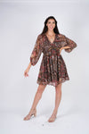 224692 Imperial Chiffon Paisley Tunic Dress