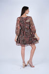 224692 Imperial Chiffon Paisley Tunic Dress